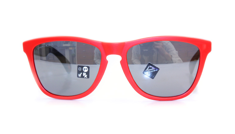 FROGSKINS MATTE REDLINE/MATTE BLACK INK/Prizm Black 9245A04