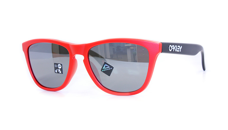 FROGSKINS MATTE REDLINE/MATTE BLACK INK/Prizm Black 9245A04