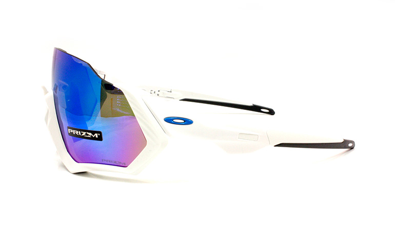 FLIGHT JACKET Polished White  Matte White/Prizm Sapphire OO9401-0237