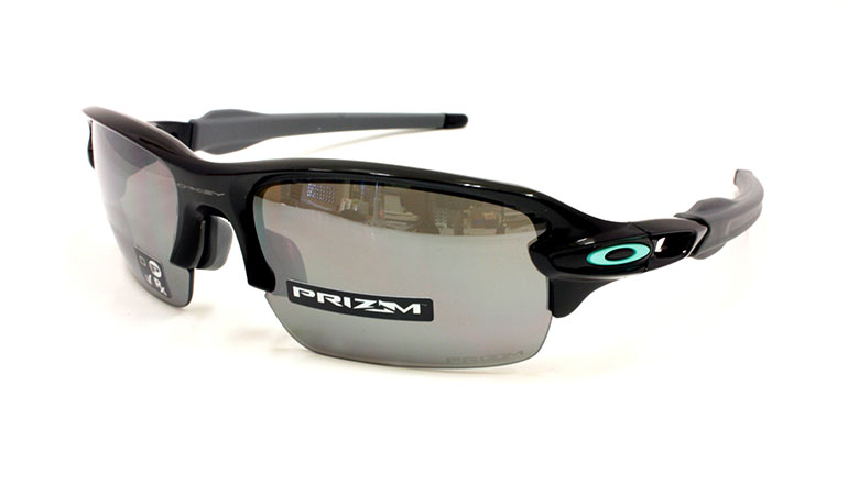 FLAK XS　Polished Black/Prizm Black　OJ9005-0159