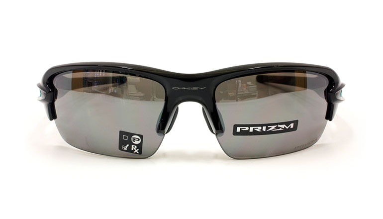 FLAK XS　Polished Black/Prizm Black　OJ9005-0159